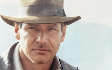 Indiana Jones Harrison Ford signed movie photo