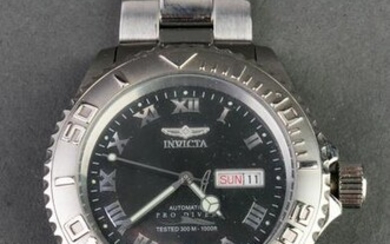 Invicta "Pro Diver" #4345 Stainless Steel Watch