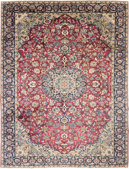 Isfahan Neuwertig feiner - Carpet - 376 cm - 260 cm