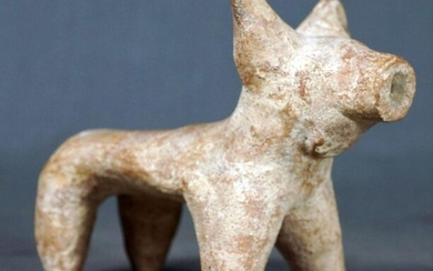 Israeli Or Egyptian Ceramic Animal Figure