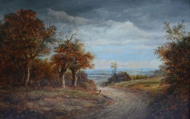 J.F. Hoppenbrouwers (1819-1866) - Boslandschap
