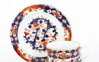 Japanese Imari Porcelain Teacup & Saucer 18th Century