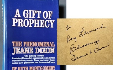 Jeane Dixon (Signed): Gift of Prophecy Phenomenal Jeane Dixon 1965