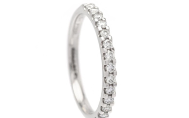 Jewellery Eternity ring ETERNITY RING, platinum, brilliant cut diamonds appro...