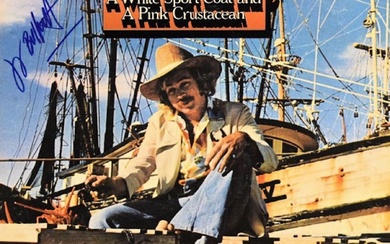 Jimmy Buffett signed A White Sport Coat and a Pink Crustacean 1973 double album
