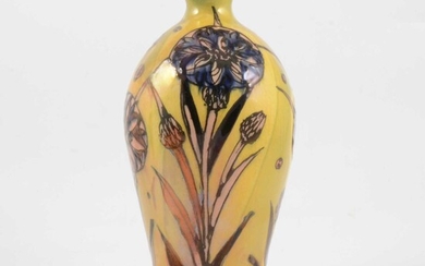 Jonathan Cox, a 'Lustre Nouveau Cornflower' vase.