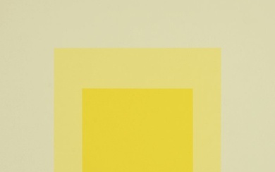 Josef Albers (1888-1976) - Homage To the Square (D)