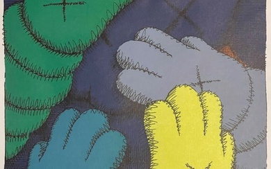 KAWS "URGE" Screen Print Signed and Numbered