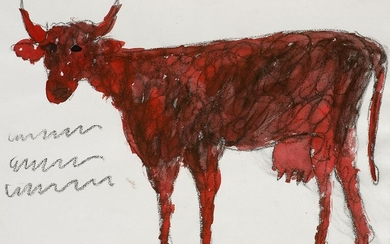 Kamlander, Franz Rote Kuh/Elephant. Set aus 2 Werken.