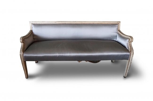 LACQUER AND GOLD SOFA