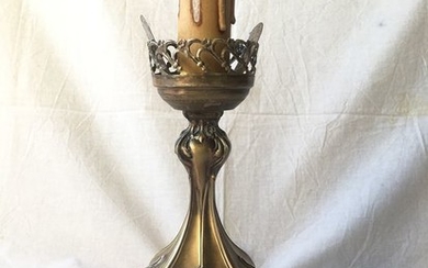 Lamp - .800 silver - TRAVERSARI F.LLI - Italy - Second half 20th century