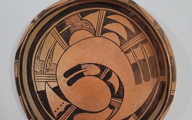Large Hopi Pueblo bowl ca 1930-60