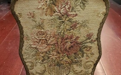 Late 19th Century English Victorian Floral Tapestry