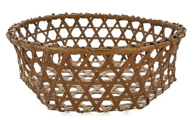 Late 19th c New England Cheese Basket