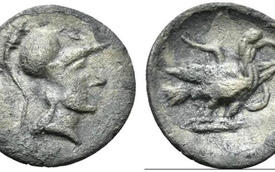 Latium, Alba Fucens, Obol, ca. 280-275 BC AR (g 0,58;...