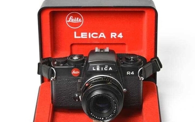 Leica R4 Camera no.1579182 with Leitz Summicron-R f2 50mm...