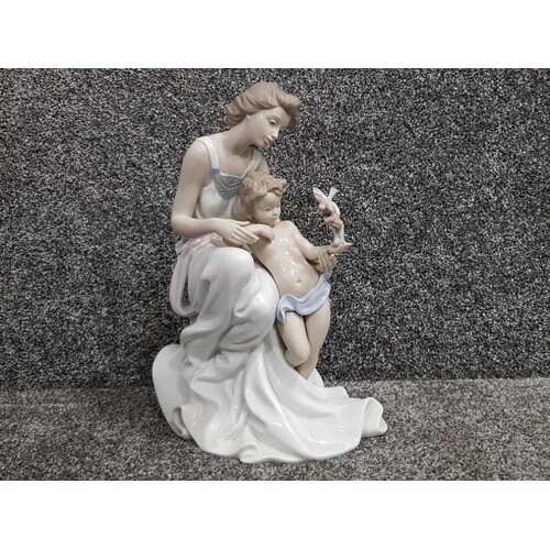 Lladro figure 7649 where loves begins, signed on base with o...