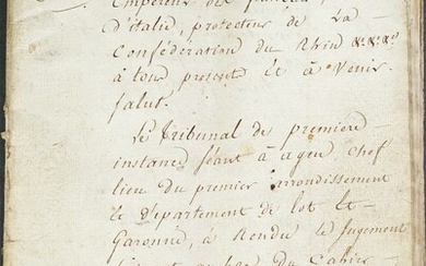 Lot de documents manuscrits, tapuscrits ,... - Lot 5 - Yann Le Mouel