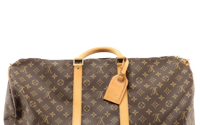 Louis Vuitton Keepall 55 in Brown Monogram Canvas Project Piece