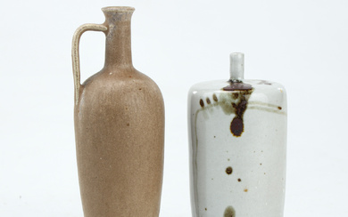 MINIATURE VASES, 2 pieces, Gunnar Nylund and Claes Thell, glazed stoneware.