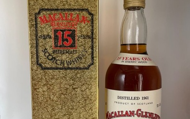 Macallan-Glenlivet 1961 15 years old - Gordon & MacPhail - 75cl