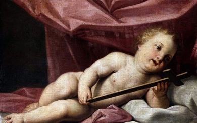 Marcantonio Franceschini (1648 - 1729) - Gesù Bambino che guarda la Croce