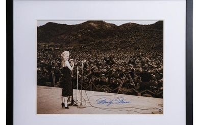 Marilyn Monroe Framed Archival Photo