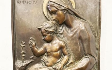 Mastroianni Domenico ( Arpino 1876 - Roma 1962) f.to ''Madonna...
