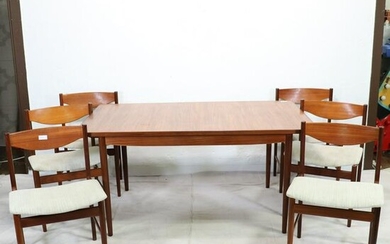 Mid Century Dining Table By G-Plan & 6 Chairs