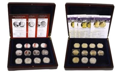Mixed Silver Proof Commemorative Crowns; 23x London Mint Editions including...