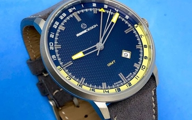 MomoDesign - Watch Essenziale GMT Slim Blue - MD6005SS-32 - Men - BRAND NEW