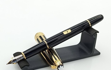 Montblanc - Meisterstück - Solitaire Doué - Gold&Black - 18K Gold Nib - Fountain pen