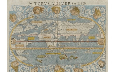 Munster, Sebastian | The famous Discovery-era world map