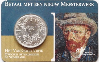 Netherlands. 5 Euro 2003 "Van Gogh vijfje" coincard (No Reserve Price)