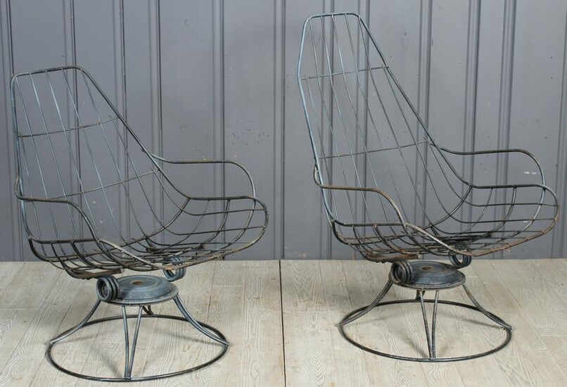 New Jersey Swivel Spring Patio Chairs