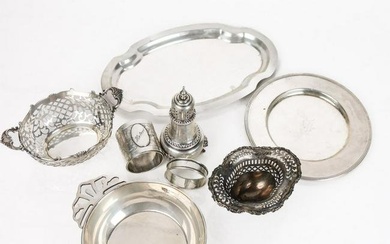 Nine (9) Assorted Sterling Silver Articles