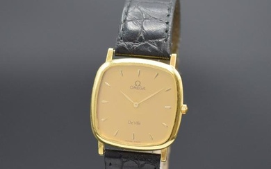 OMEGA De Ville 18k yellow gold wristwatch
