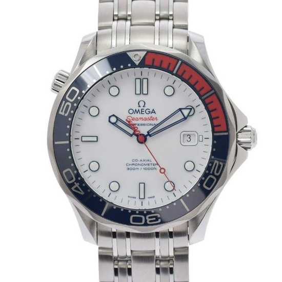 OMEGA Omega Seamaster 300 Co-Axial 2960 7007 Limited 007 Model 212.32.41.20.04.001 Men's SS Watch