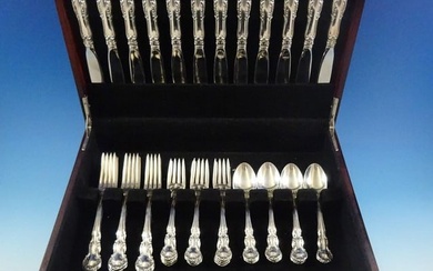 Old Atlanta by Wallace Sterling Silver Flatware Set for 12 Service 53 Pcs Place