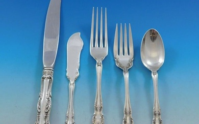 Old Atlanta by Wallace Sterling Silver Flatware Set for 8 Service 46 Pcs Place