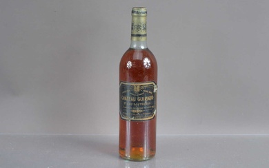 One bottle of Chateau Guiraud 1er GCC Sauternes 1976