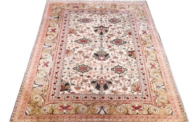 Oriental Hand Made Hand Knotted Wool & Silk Rug
