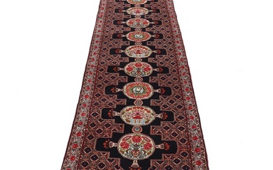 Original Persian carpet Senneh made of real wool Fine carpet - Rug - 305 cm - 75 cm