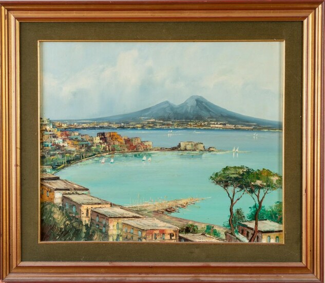 Painting of the Gulf of Naples.
