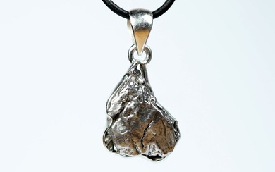 Pendant meteorite Campo del Cielo / new / 925 Sterling silver - 6.9 g - (1)