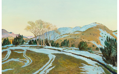 Peter Hurd (1904-1984), Winter Tracks