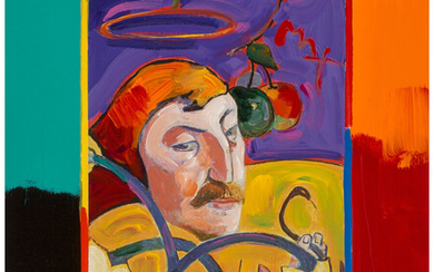 Peter Max (b. 1937), Masters Suite: Portrait of Paul Gauguin II