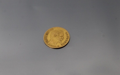 Pièce en or de 10 francs Napoléon III tête... - Lot 5 - Rossini