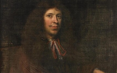 Pierre Mignard (Attr.), portrait of Jean-Baptiste Poquelin (so-called Molière), 17thC, 78 x 99 cm