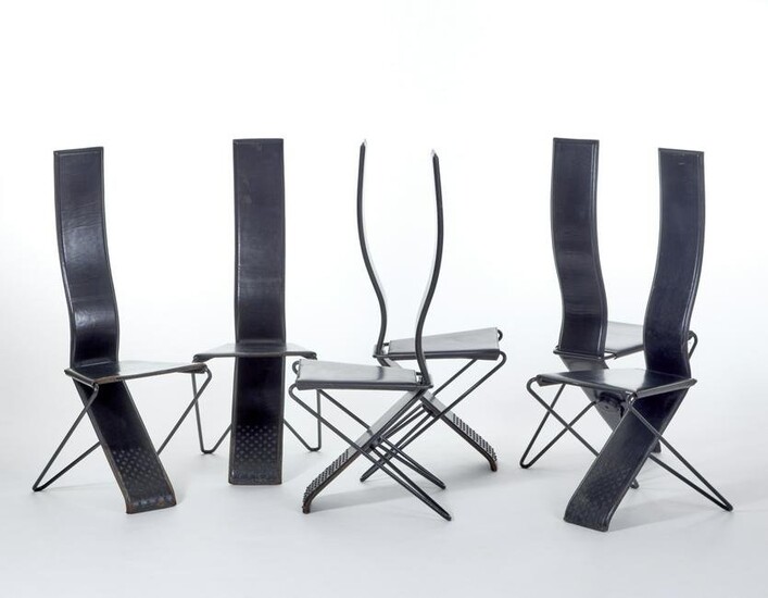 Pietro Arosio Lot consisting of six chairs